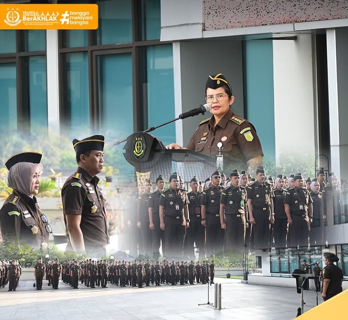 KTU Kejati Jabar Pimpin Apel Kerja Perkuat Pengawasan dan Monitoring Pembangunan Zona Integritas di Wilayah Hukum Kejati Jabar