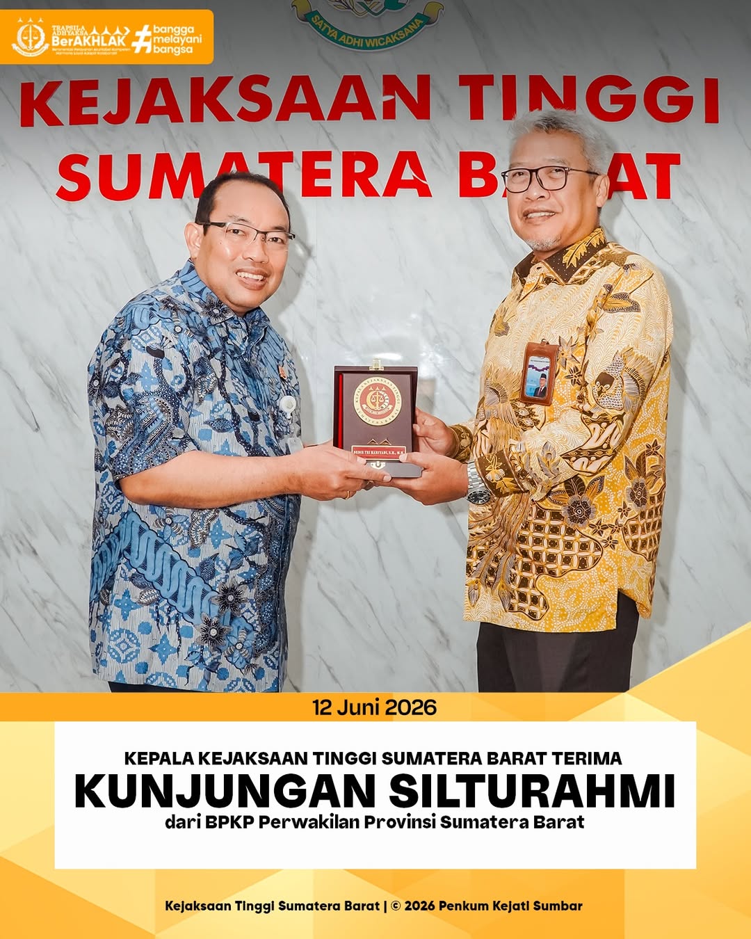 Kunjungan Silaturahmi dari BPKP