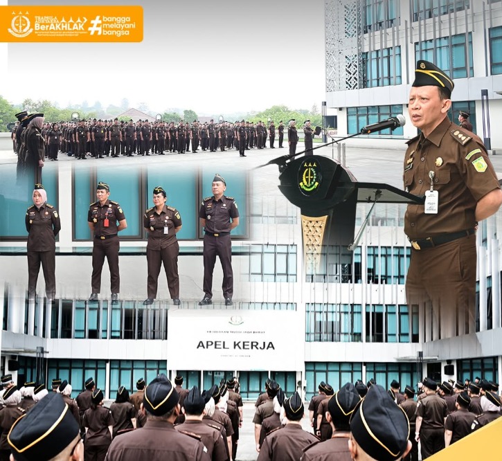 Apel Kerja Kejaksaan Tinggi Jawa Barat Koordinator pada Kejati Jabar Ingatkan Pentingnya Integritas Dan Profesionalisme