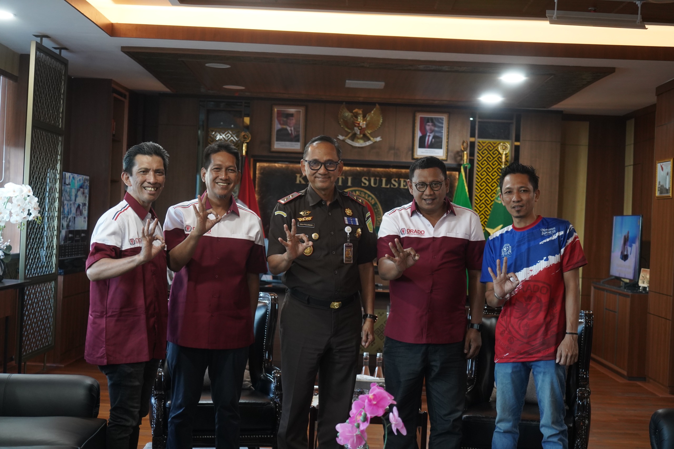 Terima Pengprov Orado Kajati Sulsel Dukung Penuh Ekosistem Pembinaan Atlet Domino