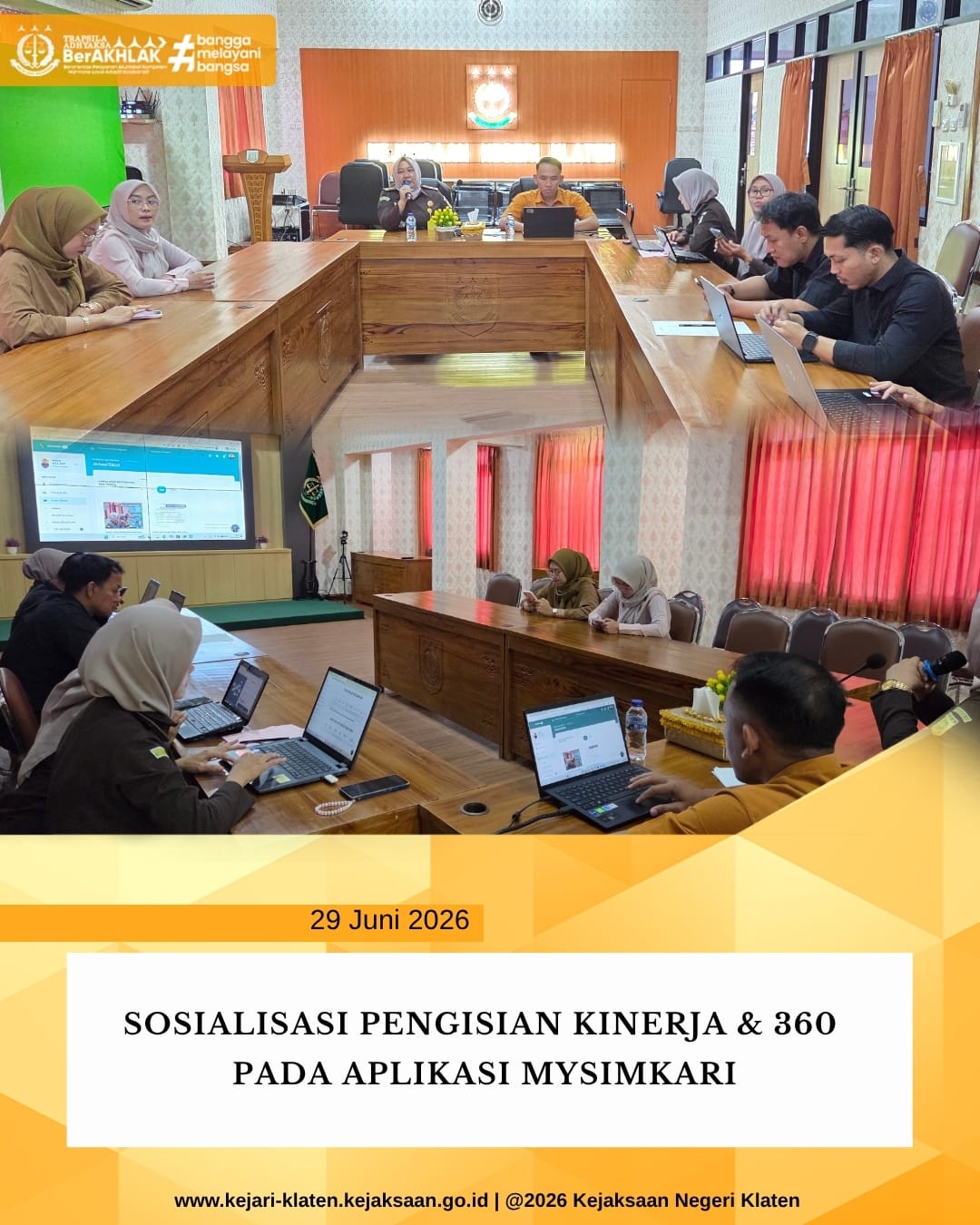 Sosialisasi Kinerja  360 terhadap Pegawai