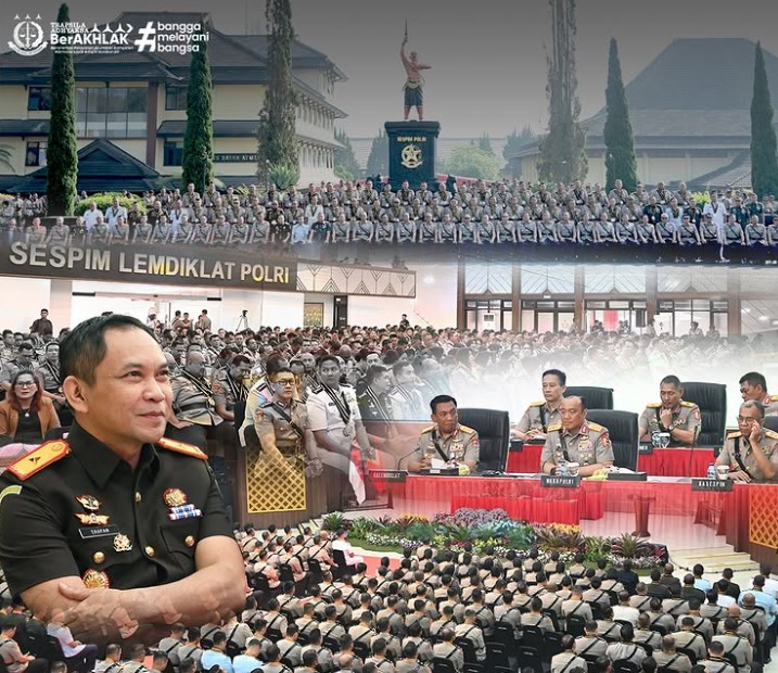 Wakajati Jabar Hadiri Upacara Penutupan Pendidikan Sespimti Polri Dikreg ke-35 Sespimmen Polri Dikreg ke-66 SPPK Angkatan ke-3 dan Sespimma Polri Angkatan ke-75 TA 2026