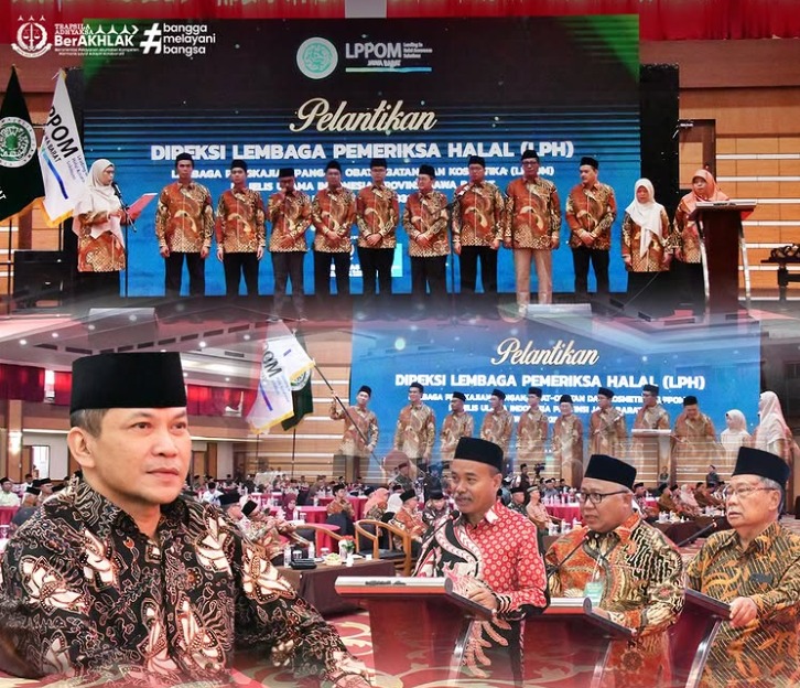 Wakajati Jawa Barat Hadiri Pelantikan Direksi LPH LPPOM MUI Provinsi Jawa Barat Masa Bakti 2025–2030