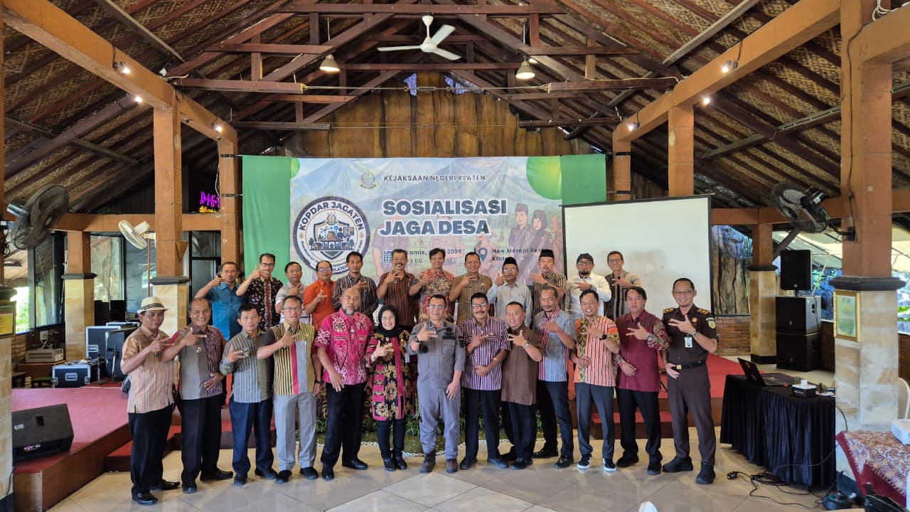 Sosialisasi Program Jaga Desa Kejaksaan Negeri Klaten
