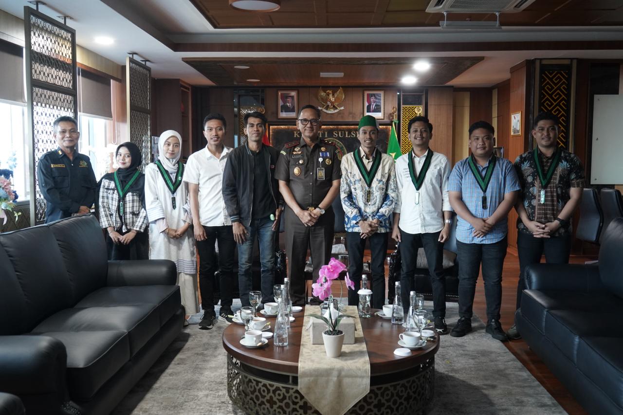 Kajati Sulsel Sila Pulungan Terima Silaturahmi HMI Cabang Gowa Raya Perkuat Sinergi dalam Edukasi Hukum dan HAM
