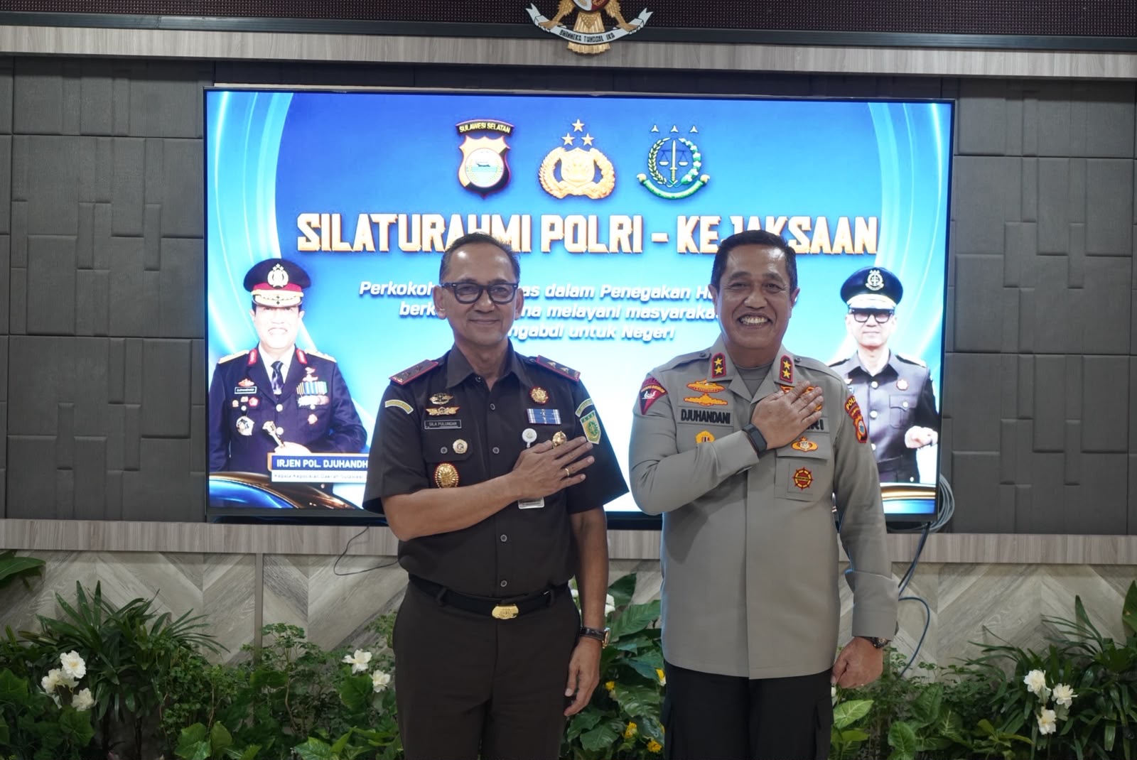 Sinergitas Penegakan Hukum Kejati dan Polda Sulsel Komitmen Bersama Kawal Pembangunan Daerah