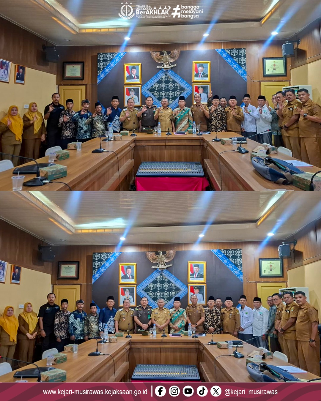 Kejari Musi Rawas Hadiri Rapat FKUB 2026 di Ruang Rapat Bina Praja Setda Musi Rawas