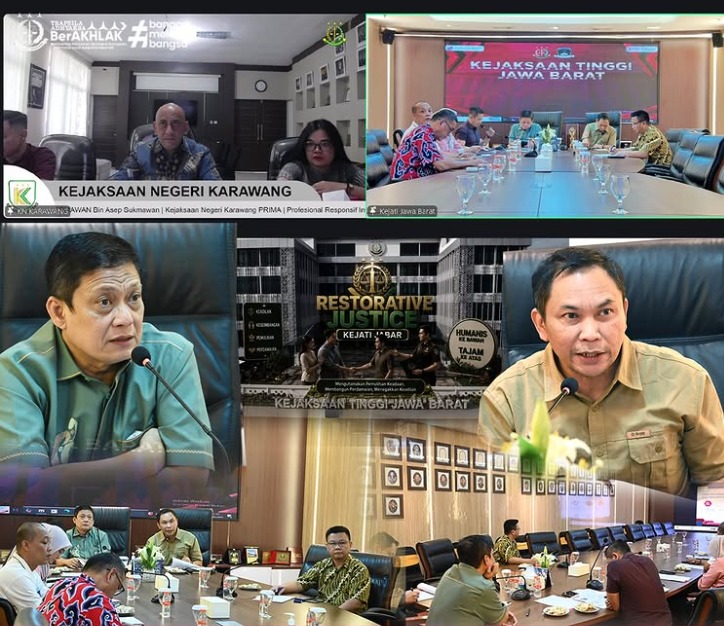 Wujud Penegakan Hukum Humanis Kajati Jabar Setujui Penyelesaian Perkara Tersangka DH Melalui Mekanisme Keadilan Restoratif