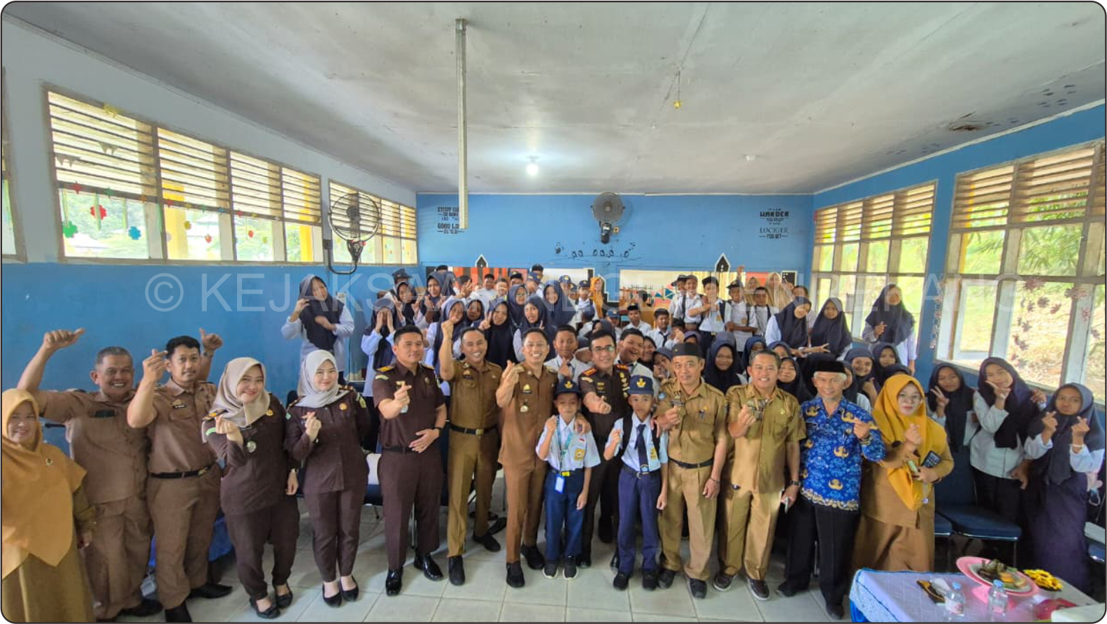 Penyuluhan Hukum Jaksa Masuk Sekolah di SMP N 3 Enrekang