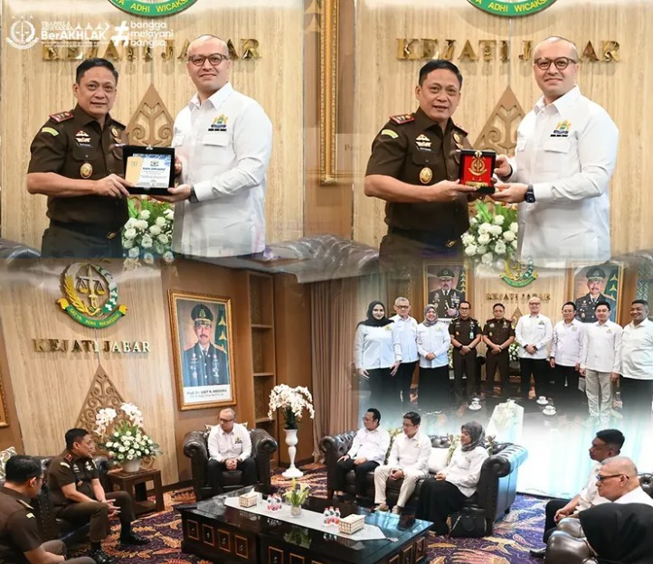 Perkuat Kolaborasi dengan Dunia Usaha Kajati Jabar Terima Audiensi Kadin Jawa Barat Mendorong Kepastian Hukum dan Iklim Investasi yang Kondusif