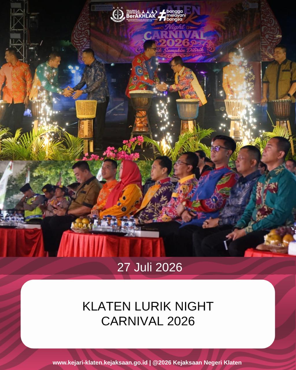 Klaten Lurik Night Carnival 2026