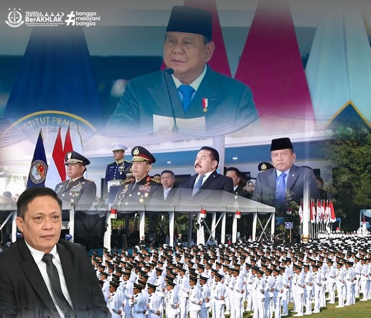 Kajati Jabar Menghadiri Pelantikan Pamong Praja Muda Institut Pemerintahan Dalam Negeri Angkatan XXXIII Tahun 2026
