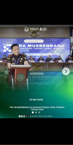 PRA MUSRENBANG KEJAKSAAN TINGGI JAWA TENGAH TAHUN 2026
