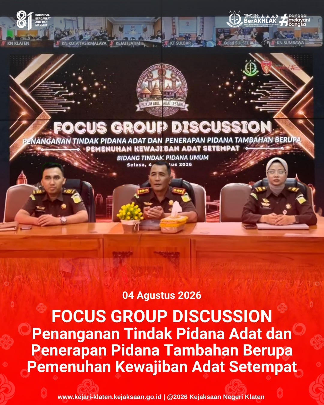 Focus Group Discussion FGD)