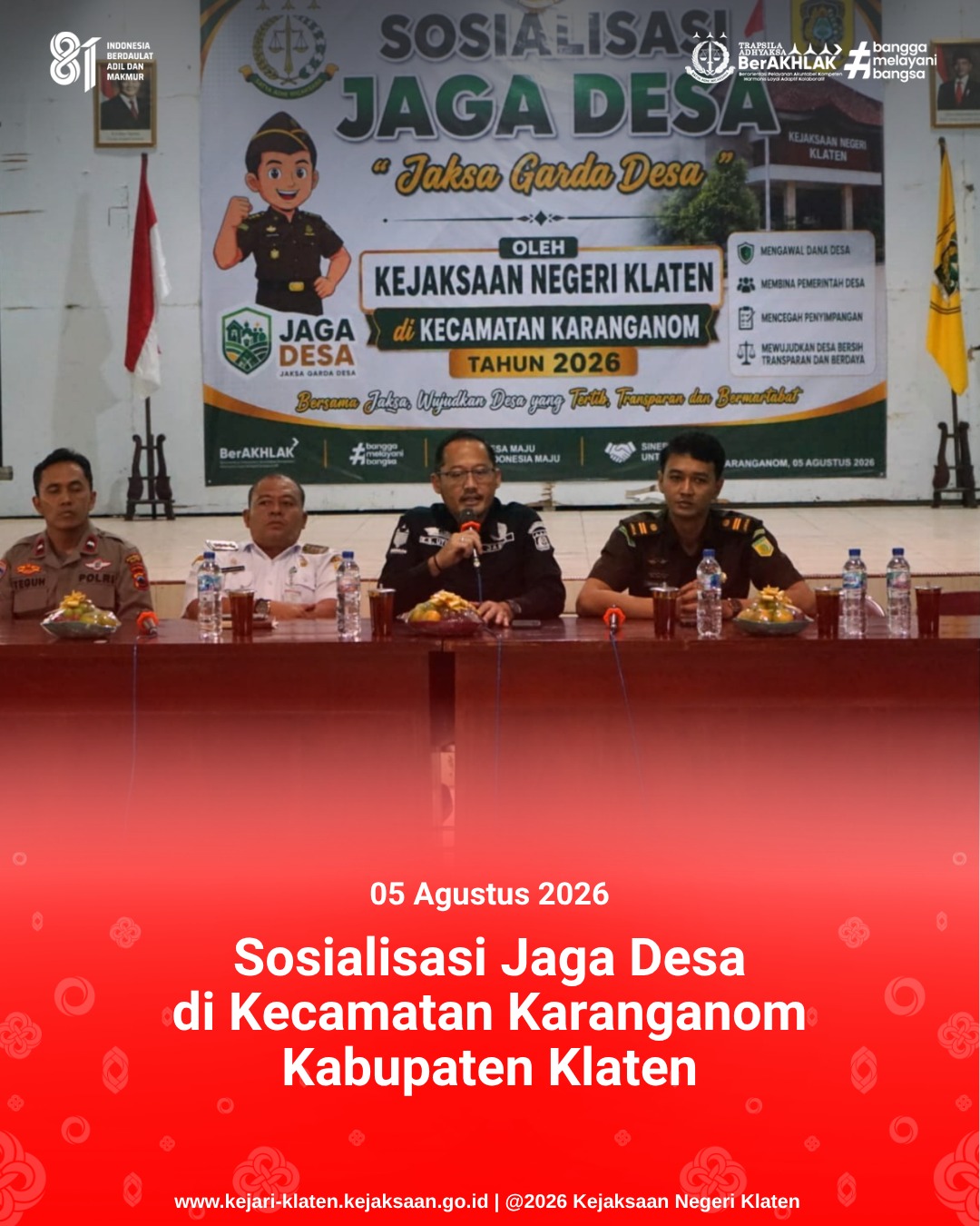Sosialisasi Jaga Desa