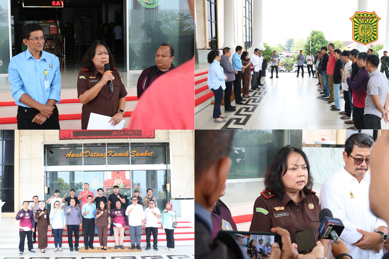 Kejati Kalbar Berikan Motivasi dan Lepas Peserta Magang FKPKBM Kalimantan Barat