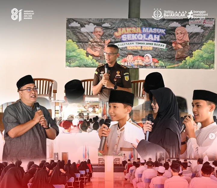 Membangun Kesadaran Hukum Sejak Dini Kejaksaan Tinggi Jawa Barat Gelar Jaksa Masuk Sekolah Di Pondok Pesantren Tahfidzul Quran Al Ashr Al-Madani