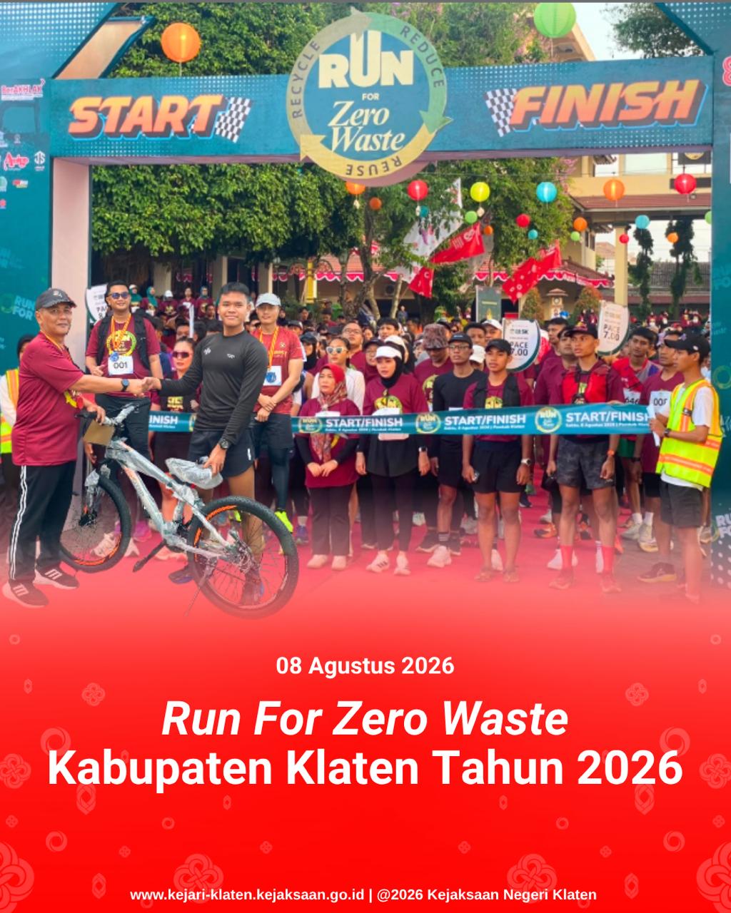 Run For Zero Waste Klaten Tahun 2026
