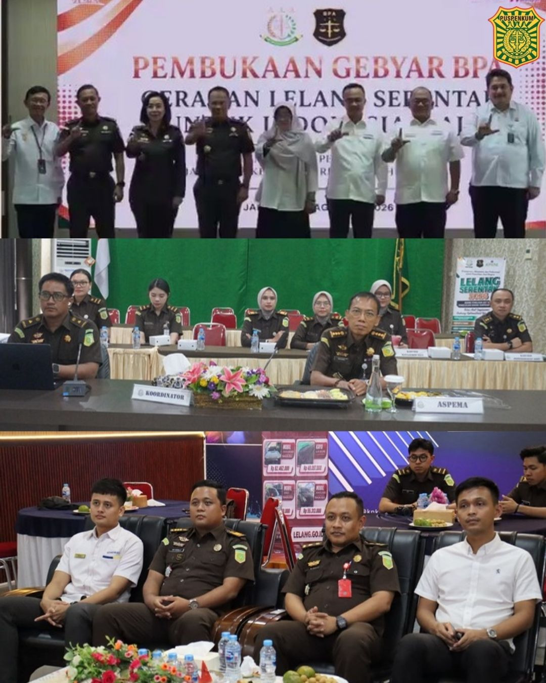 Lelang Serentak Kejaksaan RI Resmi Digelar Kejati Kalbar Gerak Cepat Pulihkan Aset Negara