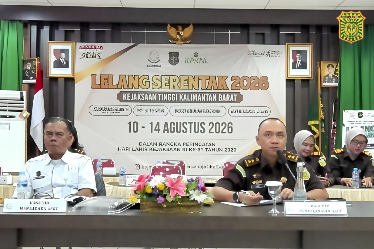Gebyar Lelang BPA Hari Ketiga Menyasar Barang Rampasan Kejari Sanggau Sintang dan Ketapang