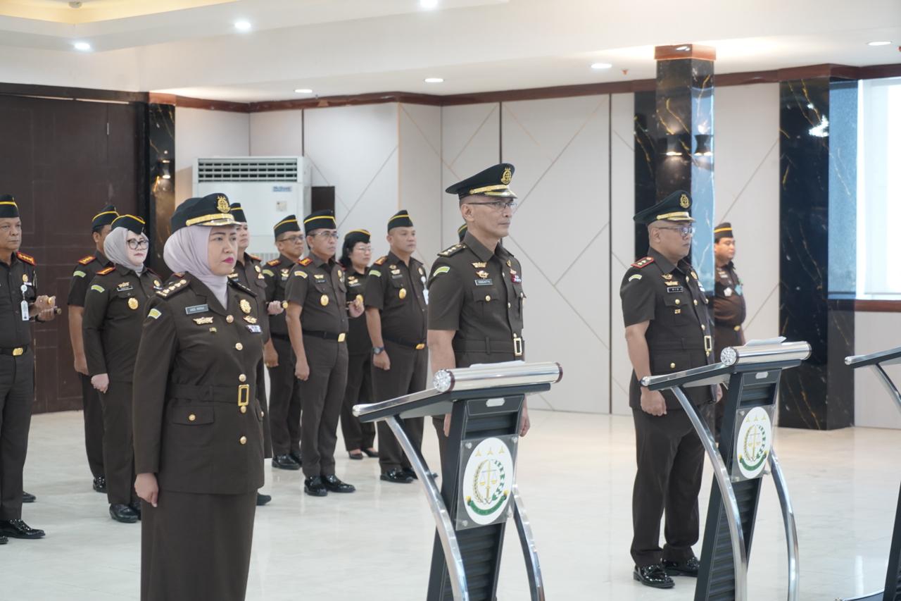 Kajati Sulsel Muhammad Syarifuddin Lantik Asbin Aspidsus dan Kajari Wajo Ingatkan Penegakan Hukum Berintegritas dan Humanis