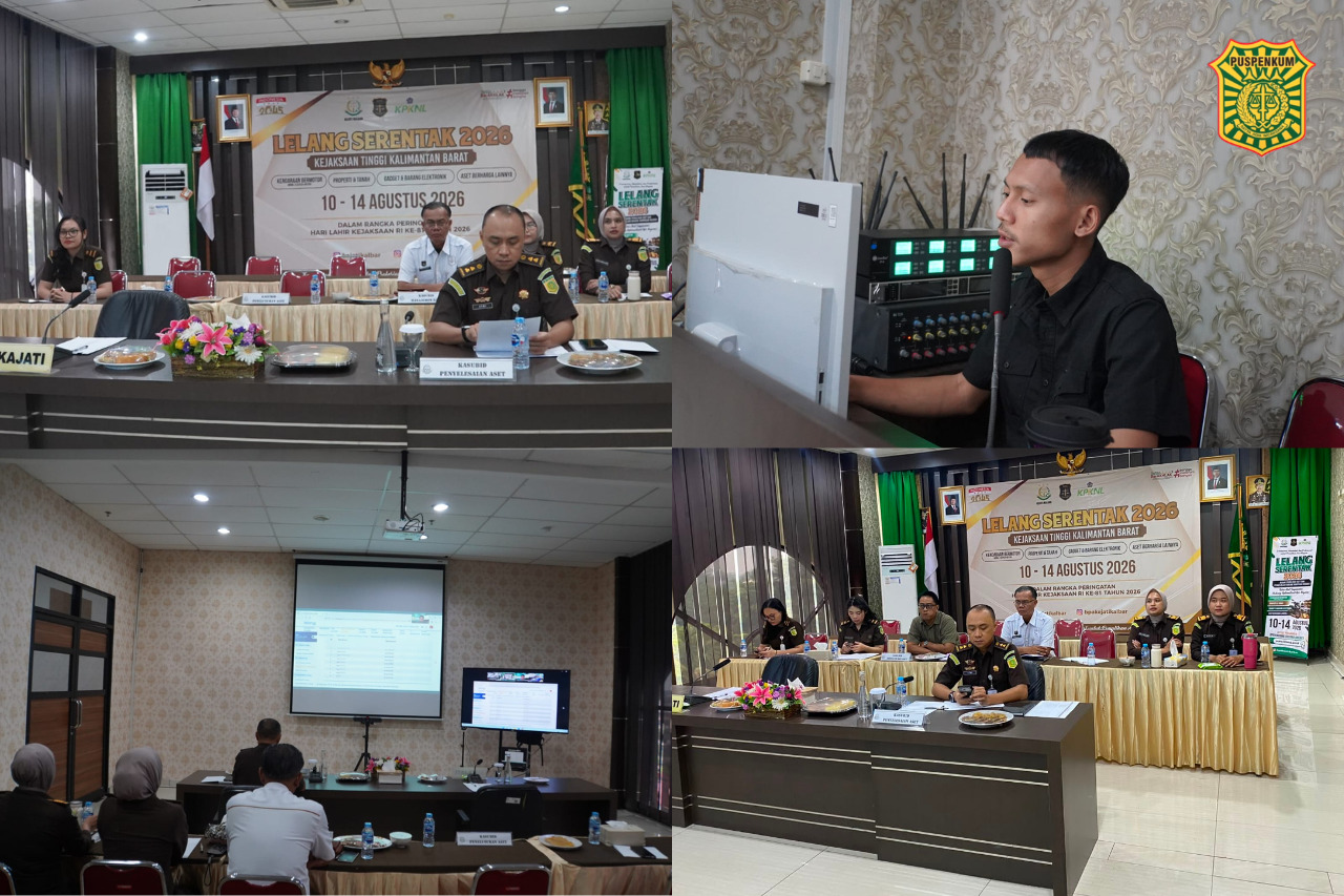 Hari Keempat Gebyar Lelang BPA Barang Rampasan Kejari Pontianak Laris Terjual