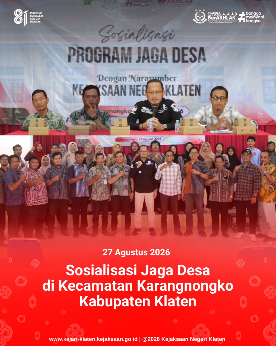 Sosialisasi Jaga Desa