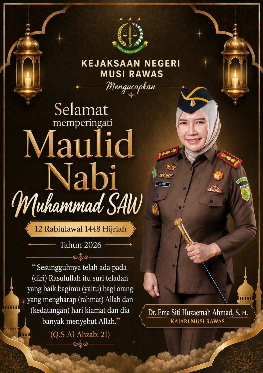 SELAMAT MEMPERINGATI MAULID NABI MUHAMMAD SAW