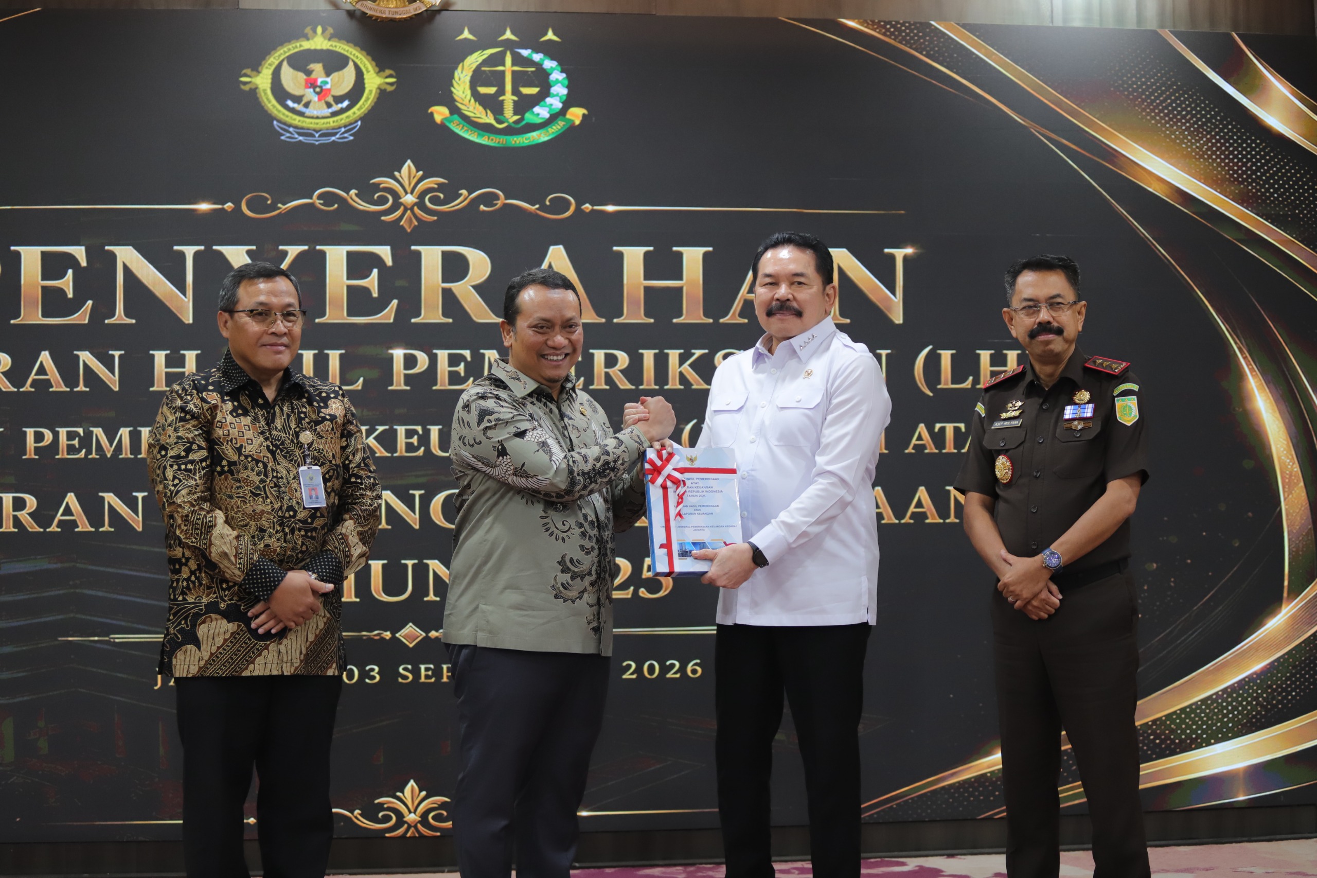 Raih Predikat WTP 10 Tahun Berturut-Turut dari BPK RI  Jaksa Agung Tegaskan Jaga Komitmen dan Pencapaian