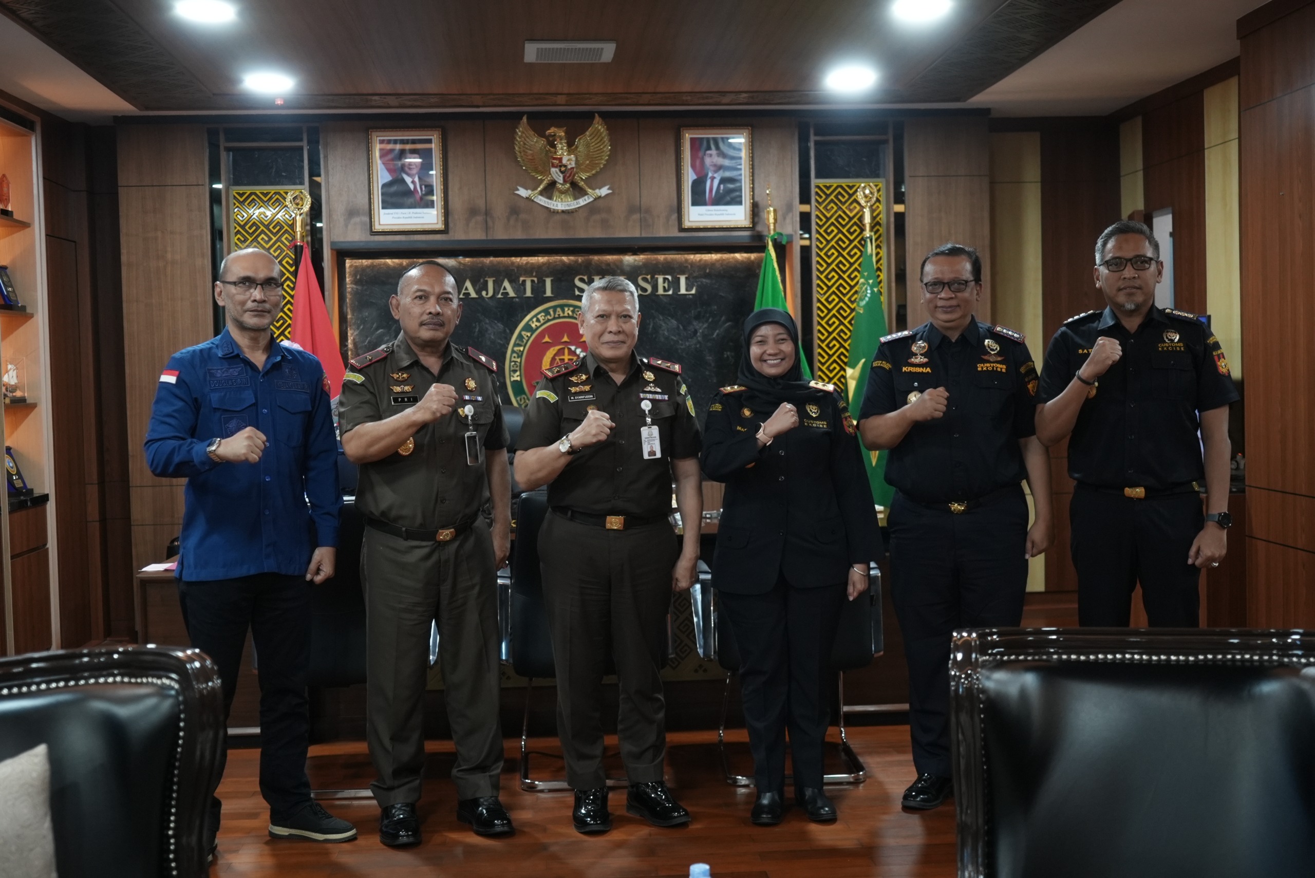 Terima Kunjungan Kerja Bea Cukai Sulbagsel Kajati Sulsel Bahas Sinergitas Kepabeanan dan Cukai