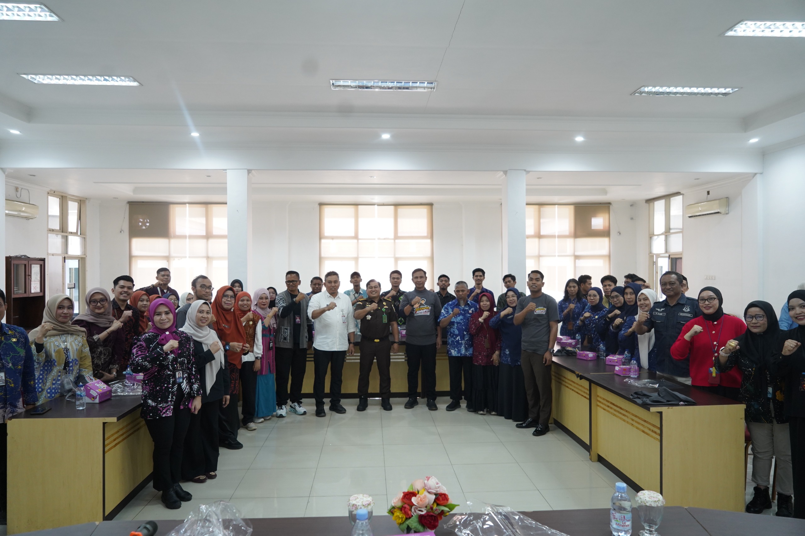 Pertama di Indonesia Kejati Sulsel Gelar Kampanye Anti Korupsi Pengelolaan Sekolah Rakyat