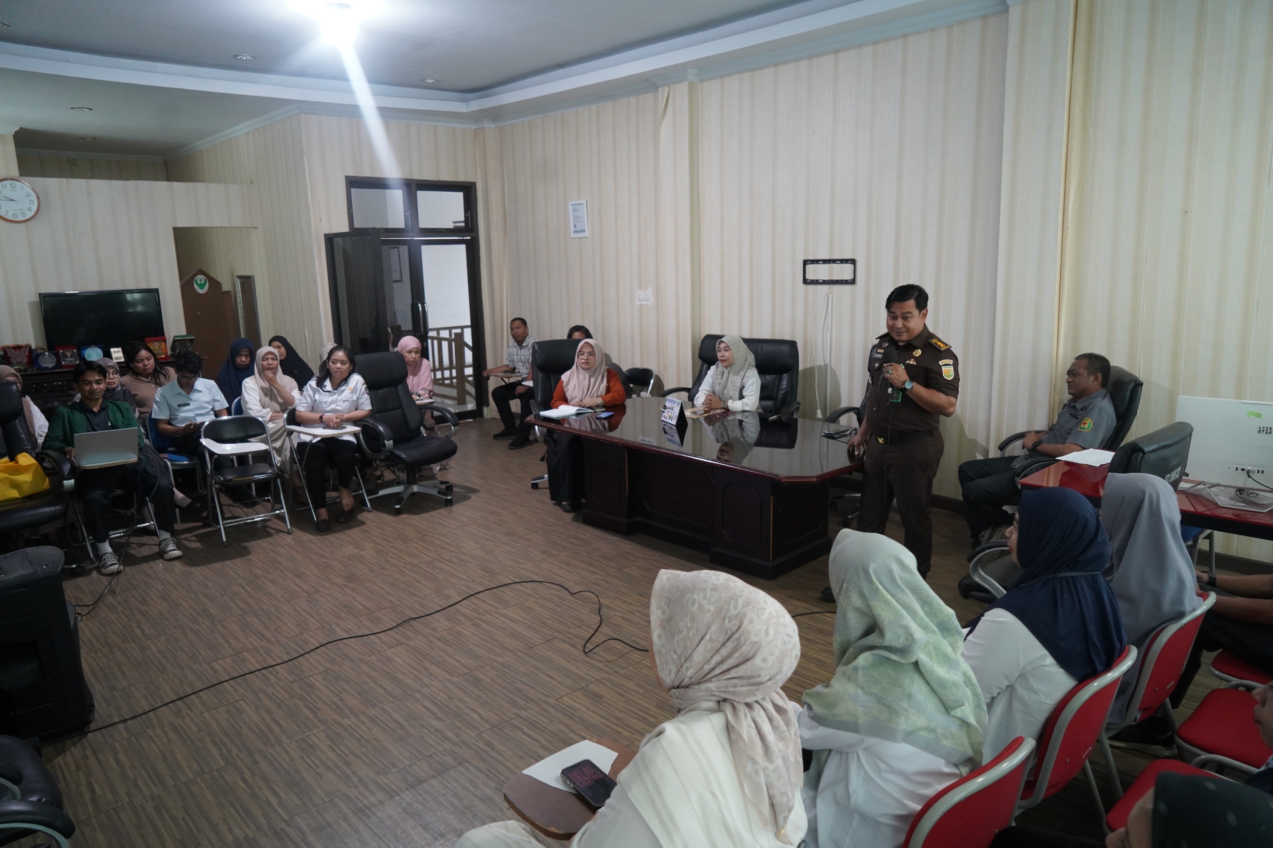 Kejati Sulsel Gelar Penerangan Hukum di Dinas Kesehatan Soroti Modus Korupsi Sektor Medis