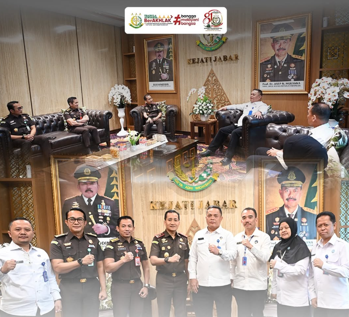 Kajati Jabar Terima Kunjungan Silaturahmi Kepala BNNP Jabar Perkuat Sinergi Pemberantasan Narkotika