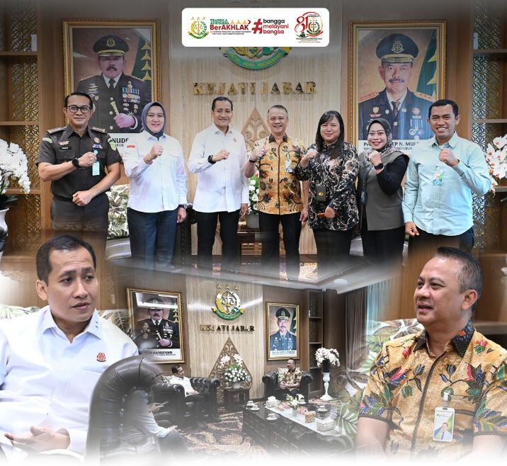 Kajati Jabar Terima Kunjungan Silaturahmi Kepala Kantor Wilayah BPJS Ketenagakerjaan Jawa Barat Perkuat Sinergi dan Kolaborasi