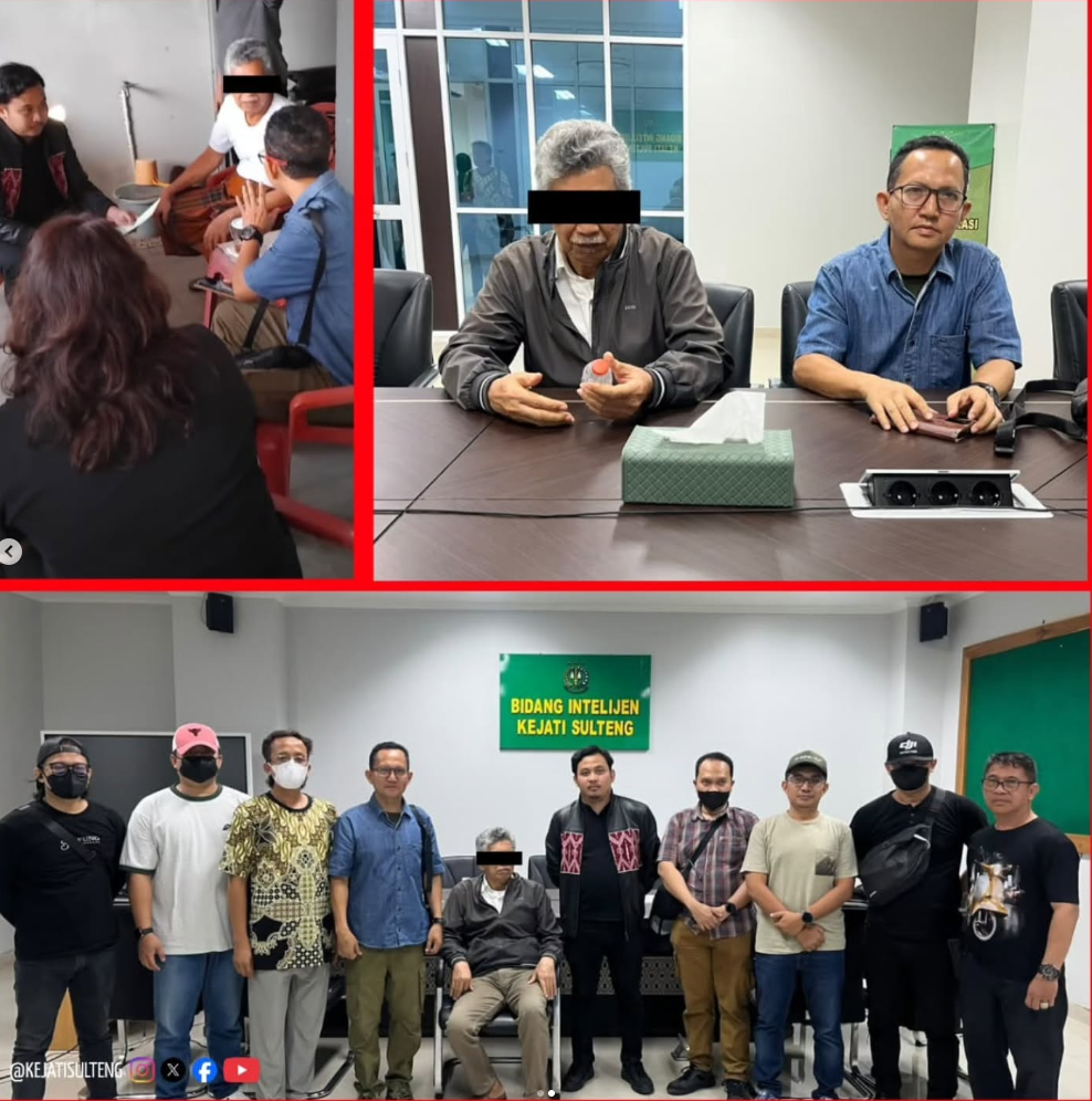 TIM TABUR KEJATI SULTENG DAN KEJAGUNG RI BERHASIL AMANKAN DPO TERPIDANA KORUPSI ASMAN LOLIWU DI KOTA PALU