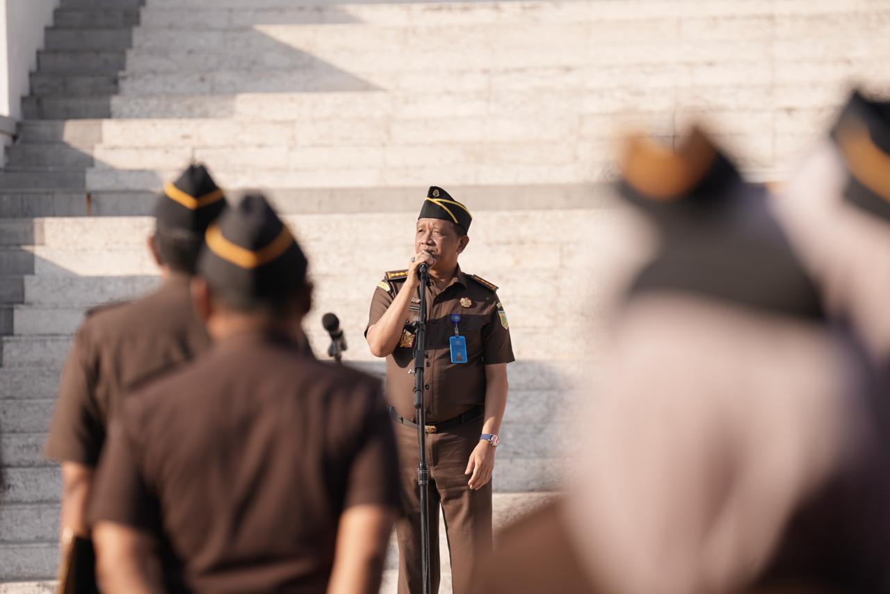 Apel Pagi 21 September Kejati Sulsel Dorong Optimalisasi Serapan Anggaran dan Tertib SOP Penanganan Perkara