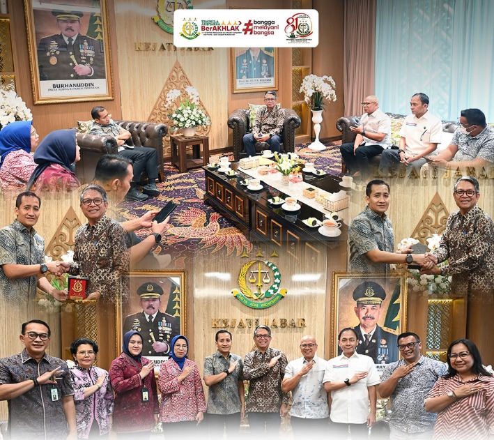 Perkuat Sinergi dan Kolaborasi Kajati Jabar menerima Kunjungan Silaturahmi PT Perkebunan Nusantara 1 Regional 2