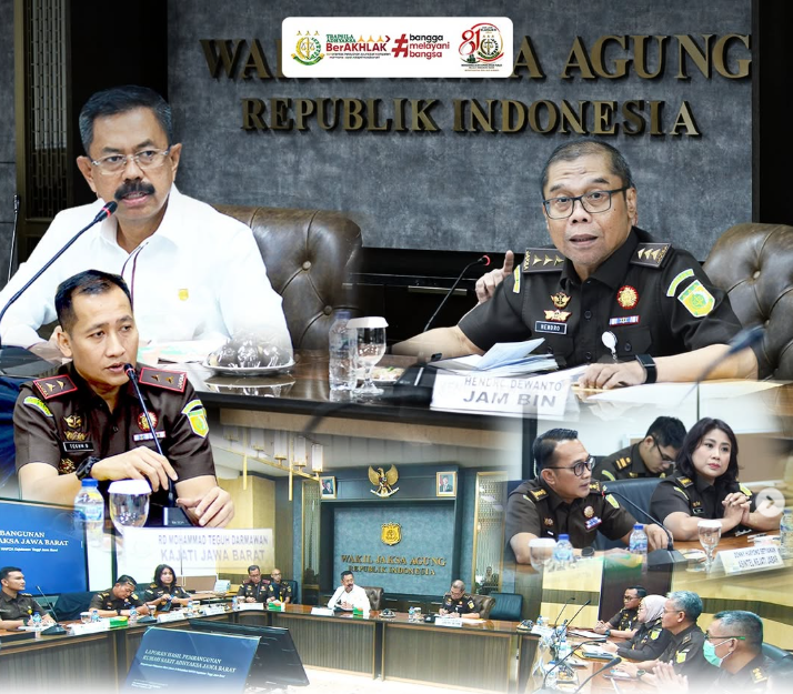 Wakil Jaksa Agung RI Pimpin Rapat Pembahasan Terkait Laporan Hasil Pembangunan Rumah Sakit Adhyaksa Jawa Barat Bahas Penyelarasan Pelayanan Klinis dan Rehabilitasi Napza