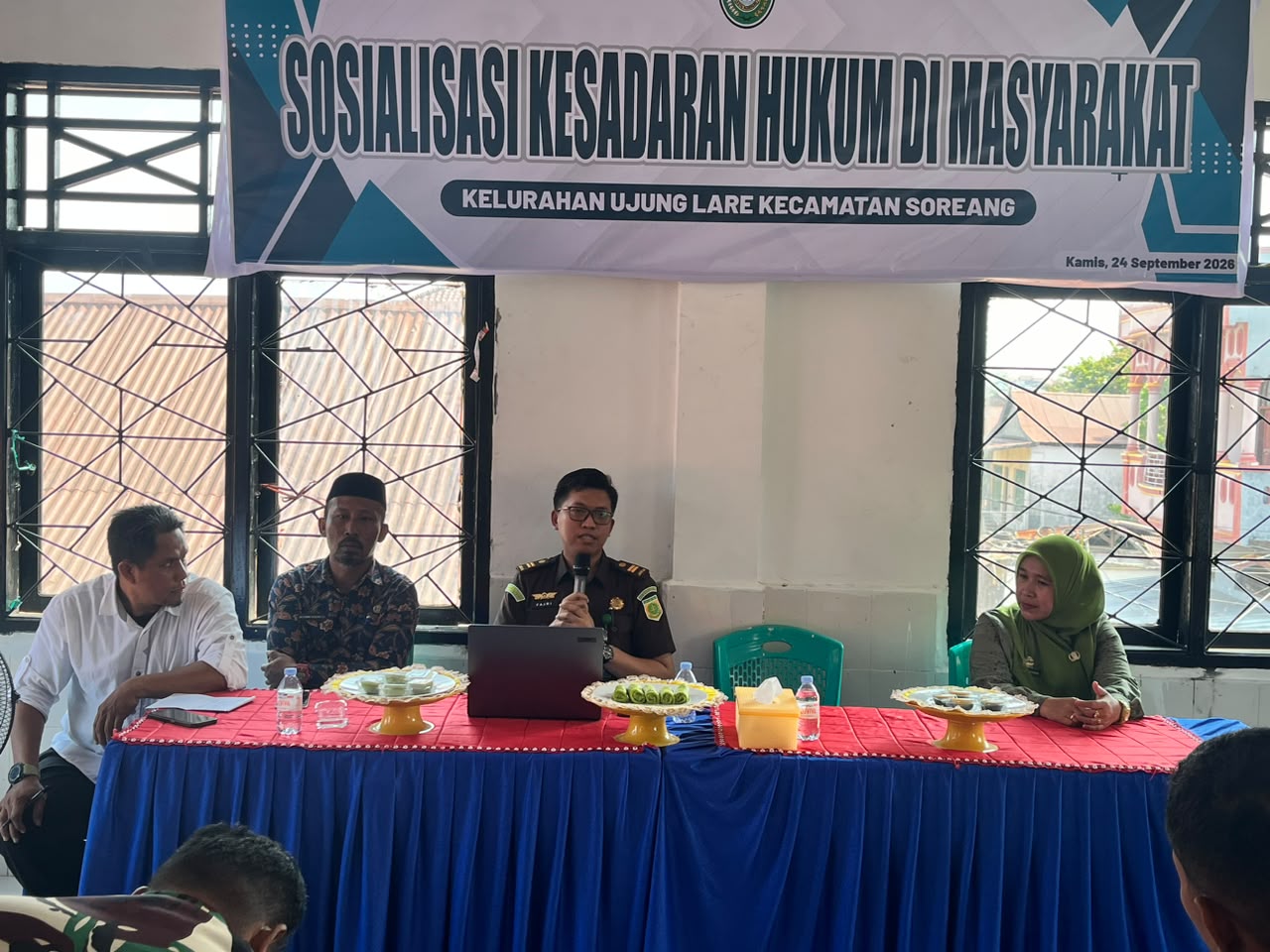Kelurahan Ujung Lare Gelar Sosialisasi Kesadaran Hukum Kasubsi I Intelijen Kejari Parepare Tegaskan Pentingnya Stop Kekerasan Perempuan dan Anak
