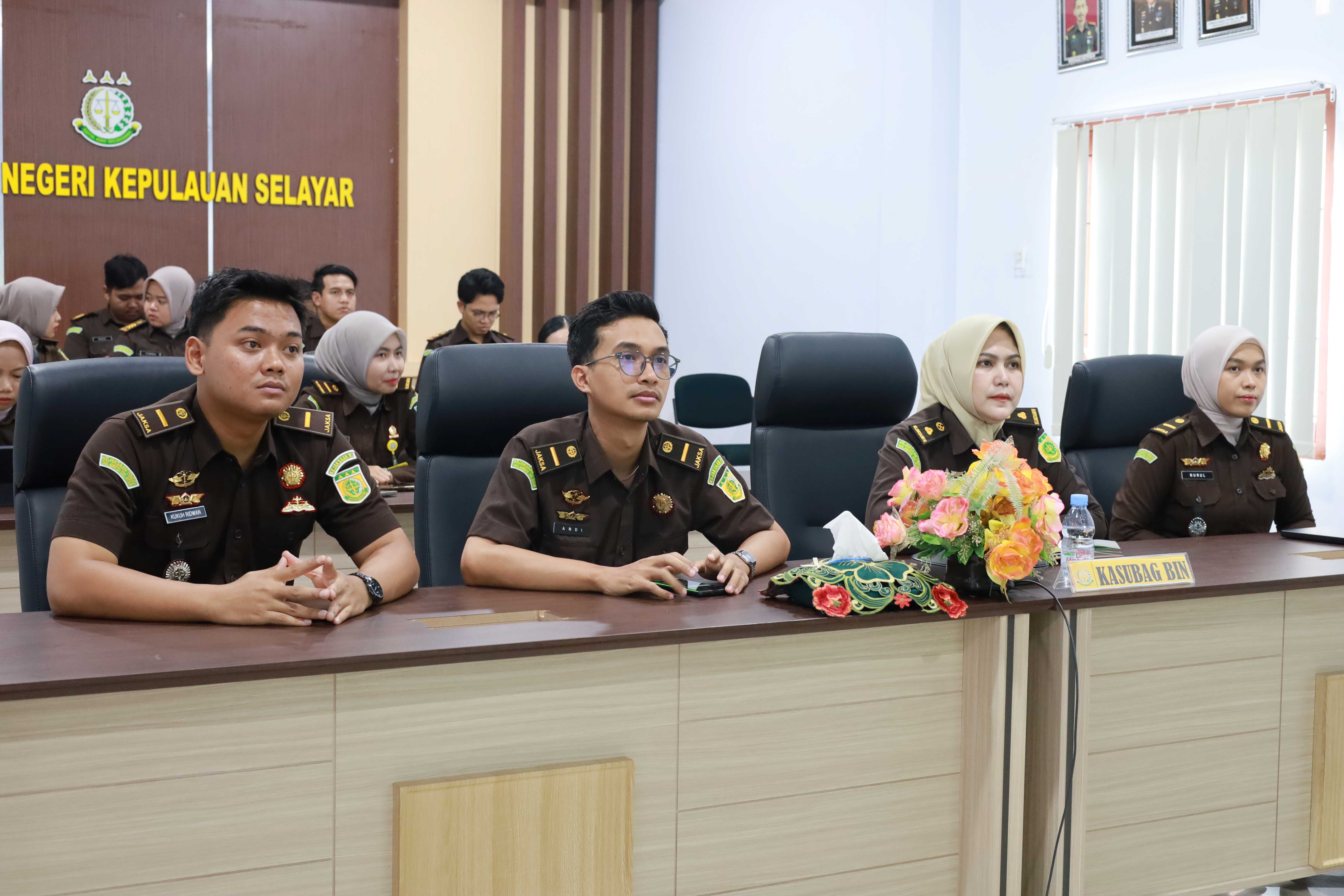 Pengarahan Dari Kepala Kejaksaan Tinggi Sulawesi Selatan