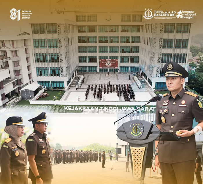 Kajati Jabar Pimpin Upacara memperingati Hari Kesaktian Pancasila Tahun 2026