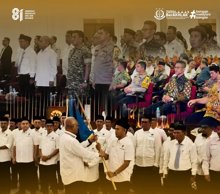 Kejaksaan Tinggi Jawa Barat menghadiri kegiatan Pengukuhan Pengurus Persatuan Wartawan Indonesia PWI) Provinsi Jawa Barat Periode 2026–2031