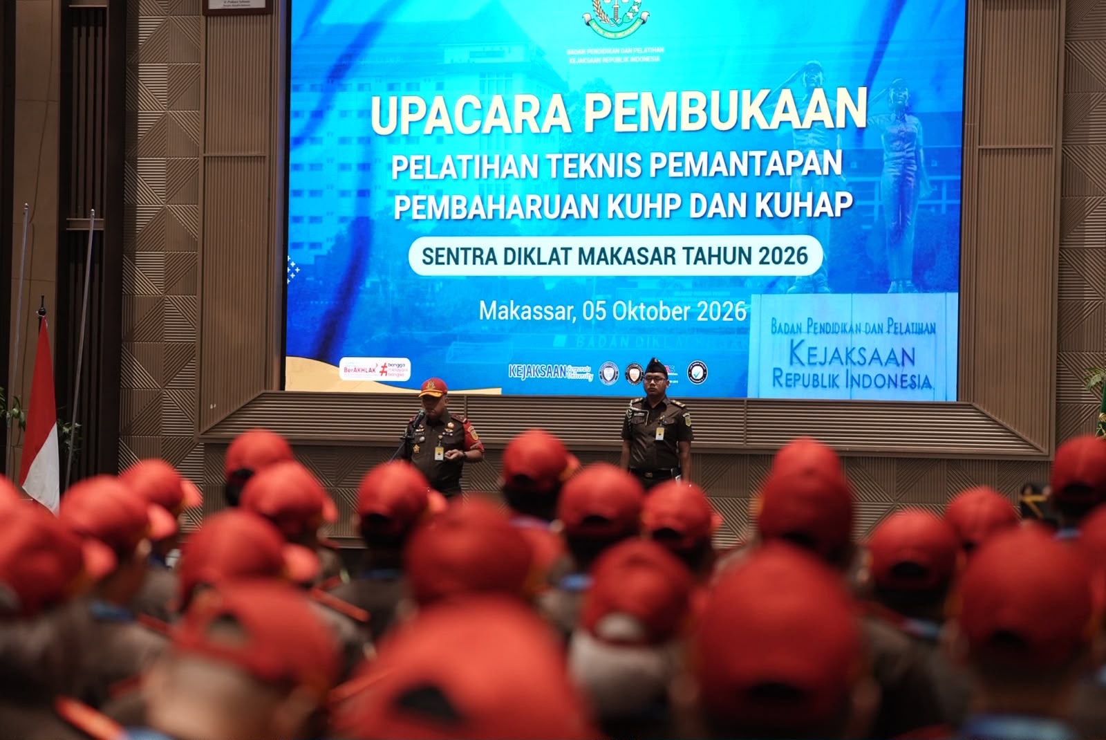 Tingkatkan Kompetensi Jaksa Badiklat Kejaksaan RI Gelar Pelatihan Pemantapan KUHP dan KUHAP di Sentra Diklat Makassar