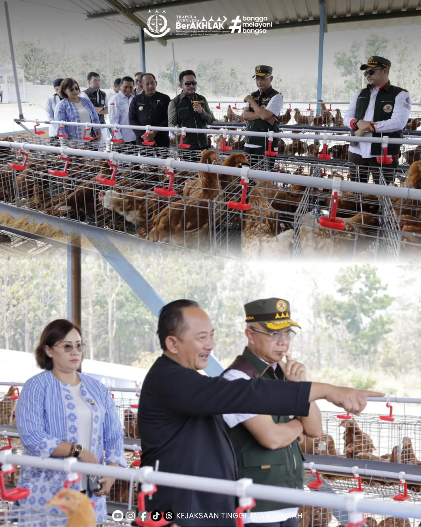 Peresmian Unit Usaha Ayam Petelur BAHAGIA