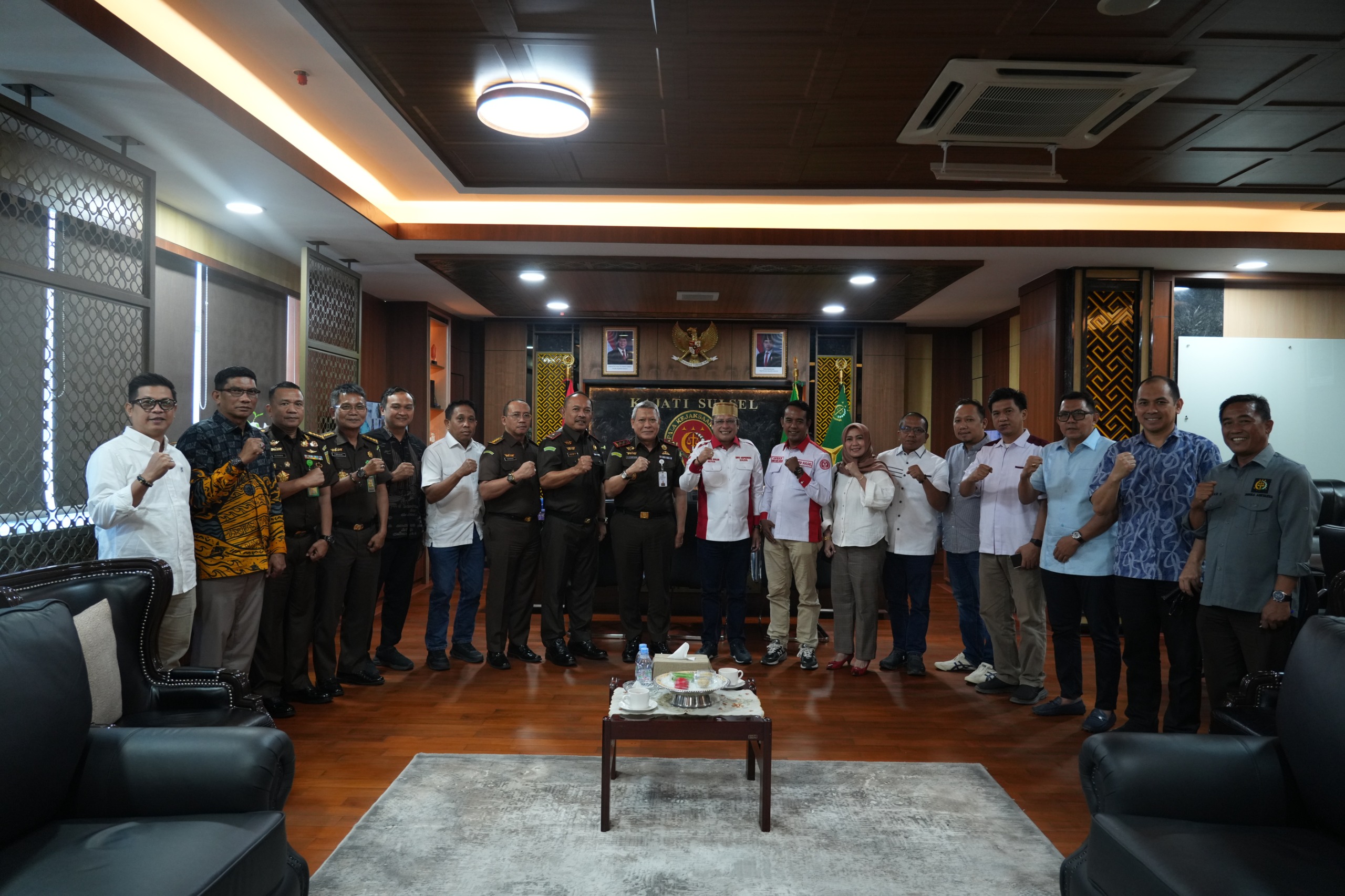 Terima Kunjungan ABPEDNAS Kajati Sulsel Muhammad Syarifuddin Dukung Ketahanan Pangan dan Ekonomi Desa