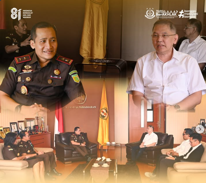 Kajati Jabar dan Rektor UNPAD Perkuat Silaturahmi untuk Mendukung Sinergi Pendidikan dan Penegakan Hukum