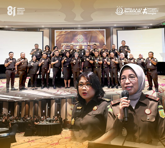 Perkuat Efektivitas Pelaksanaan Tugas Kejati Jabar sampaikan Hasil Rakernis dan Evaluasi Capaian Kinerja