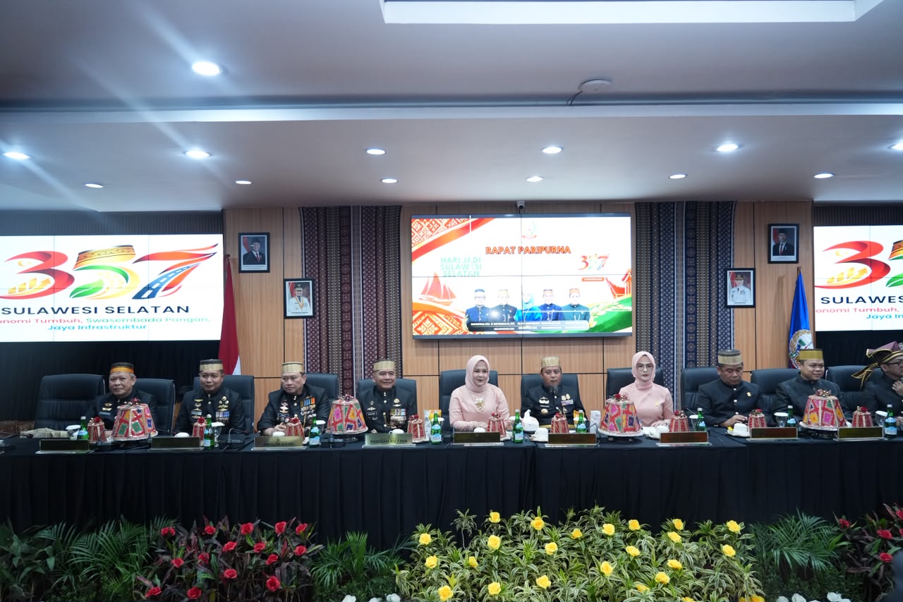 Peringatan Hari Jadi ke-357 Sulsel Kajati Muhammad Syarifuddin Siap Kawal Pembangunan dan Ekonomi Daerah