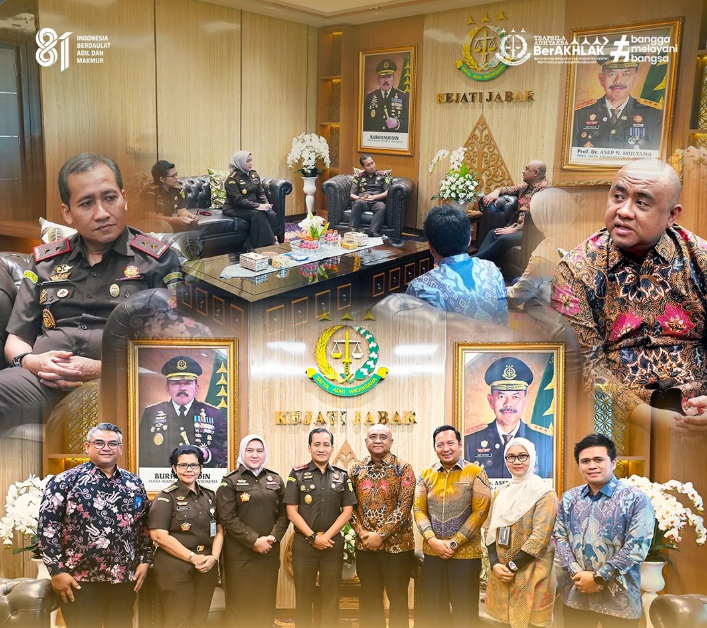 Kajati Jabar Terima Kunjungan Silaturahmi Direktur Utama PT Pupuk Kujang dalam Semangat Kolaborasi Kelembagaan