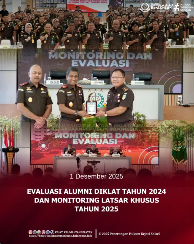 Evaluasi Alumni Diklat Tahun 2024 dan Monitoring Latsar Khusus Tahun 2025
